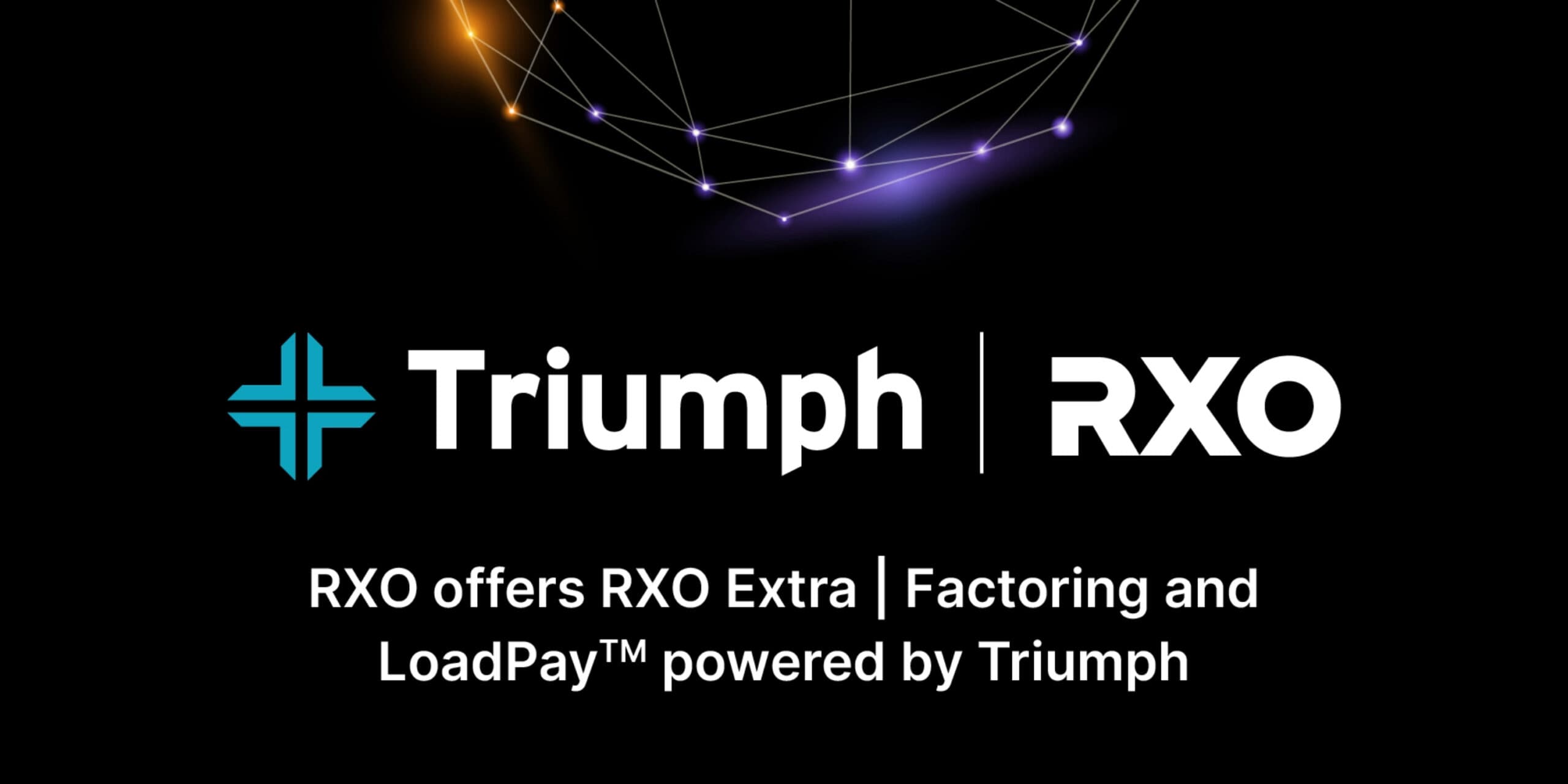 Triumph and RXO partnership