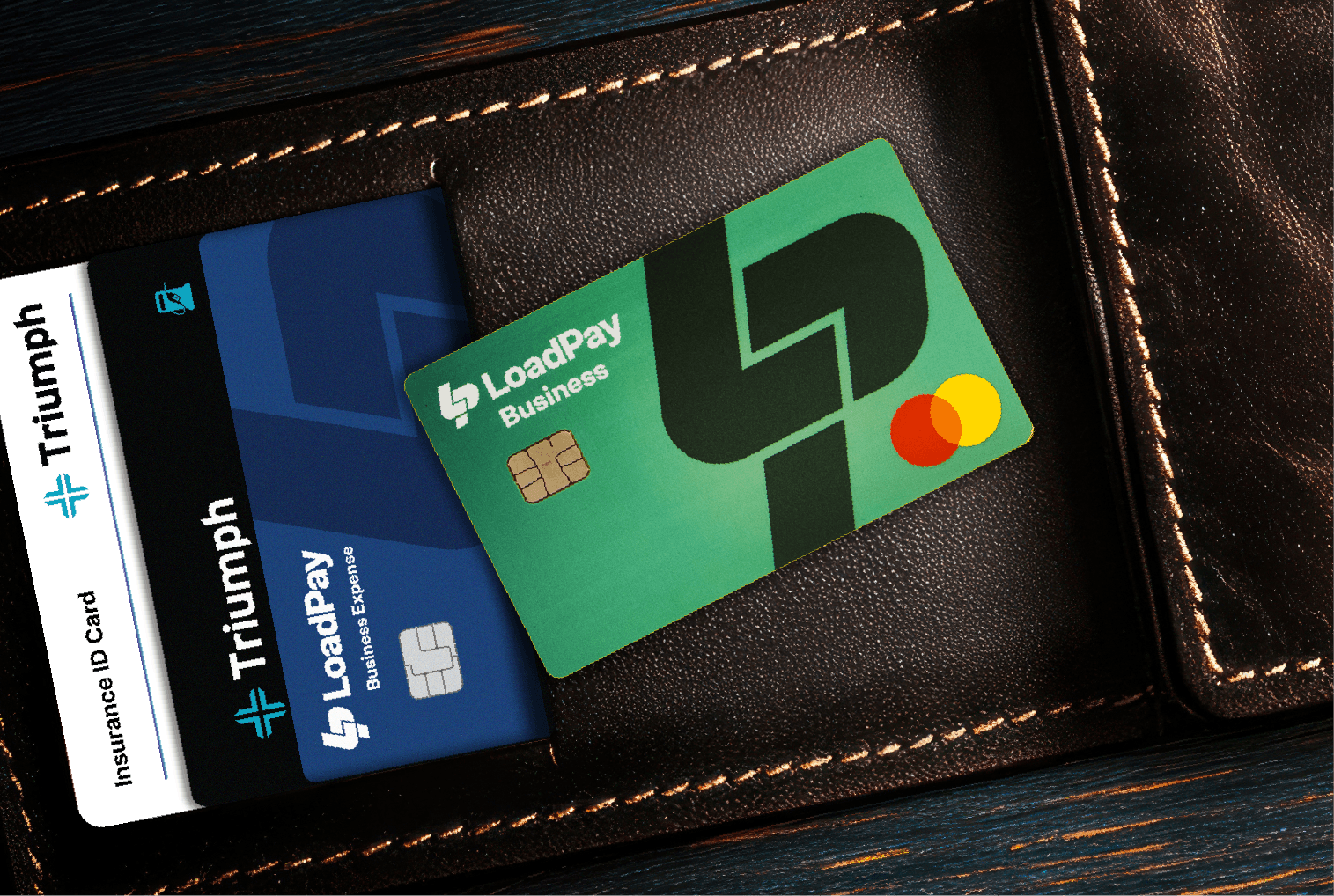 LoadPay and Triumph cards