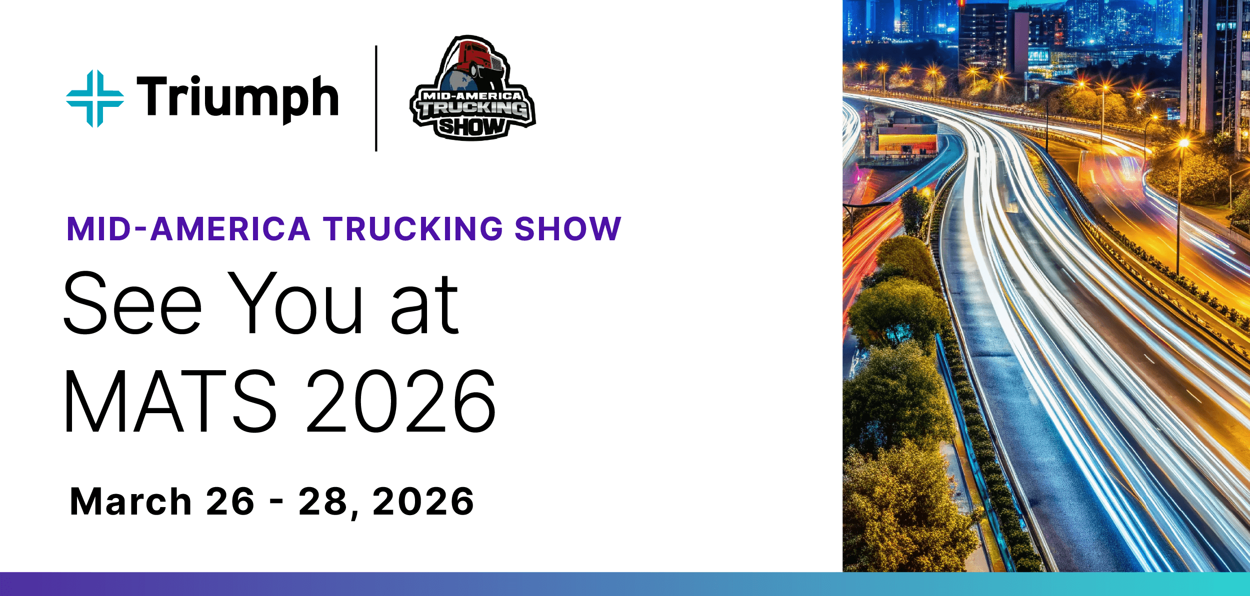 Triumph at the Mid America Trucking Show 2026