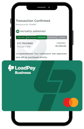 LoadPay app approval in phone