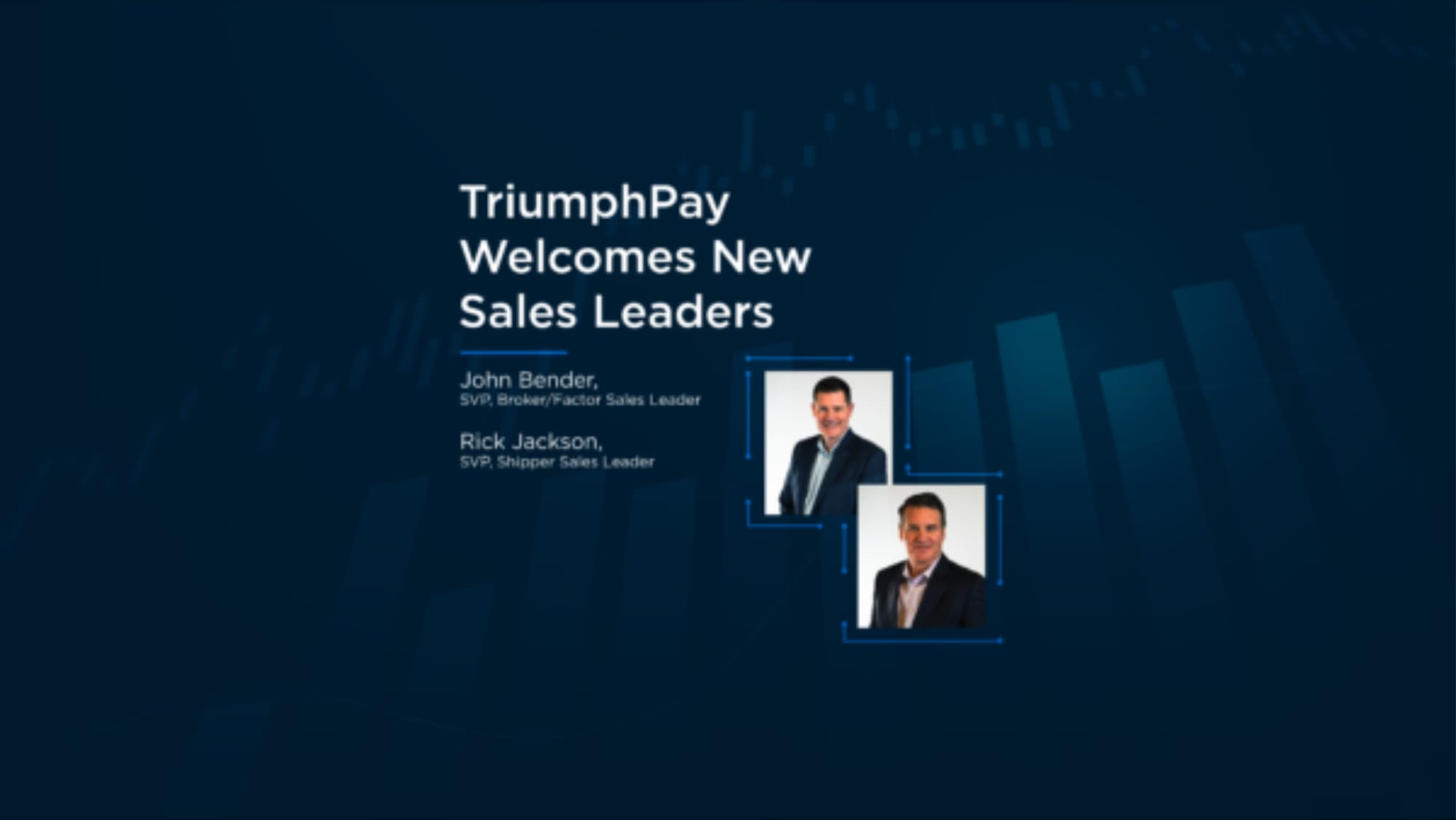 Triumph new hires - John Bender and Rick Jackson